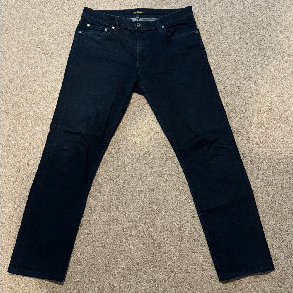Flint and Tinder Slim Taper Jean Mens 33x28 Made in USA